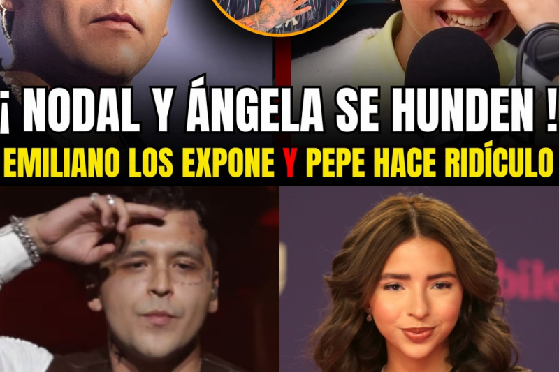 Nodal EXPUESTO por Emiliano en Vivo mientras Pepe hace el RIDÍCULO y Ángela HUMILLADA