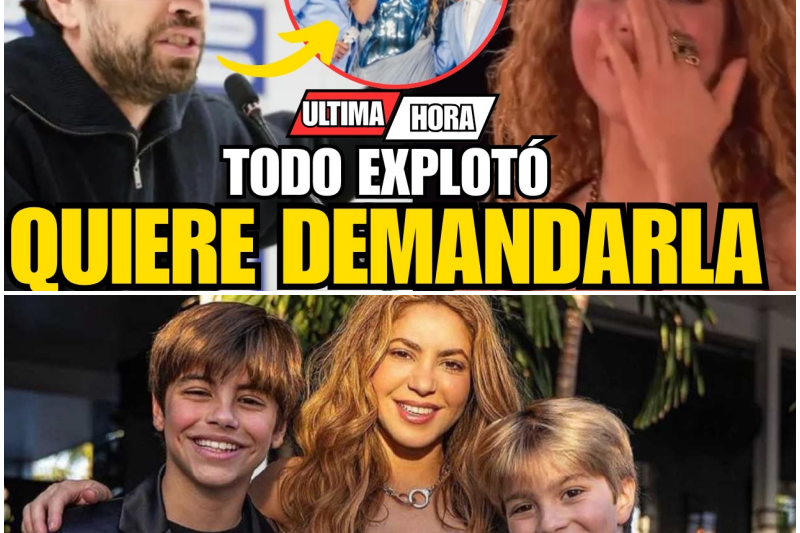 ¡ESTALLA LA GUERRA FINAL! Piqué Amenaza con Demandar a Shakira Tras una Devastadora Confesión en Brasil