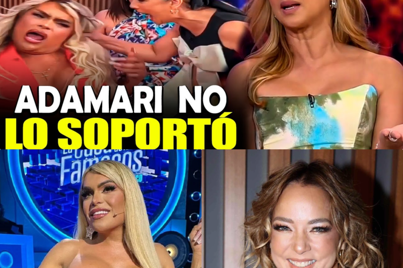 Tensión en el set: Un juego de actuación entre Wendy Guevara y Adamari López termina en un polémico jalón de pelo y enciende las redes sociales