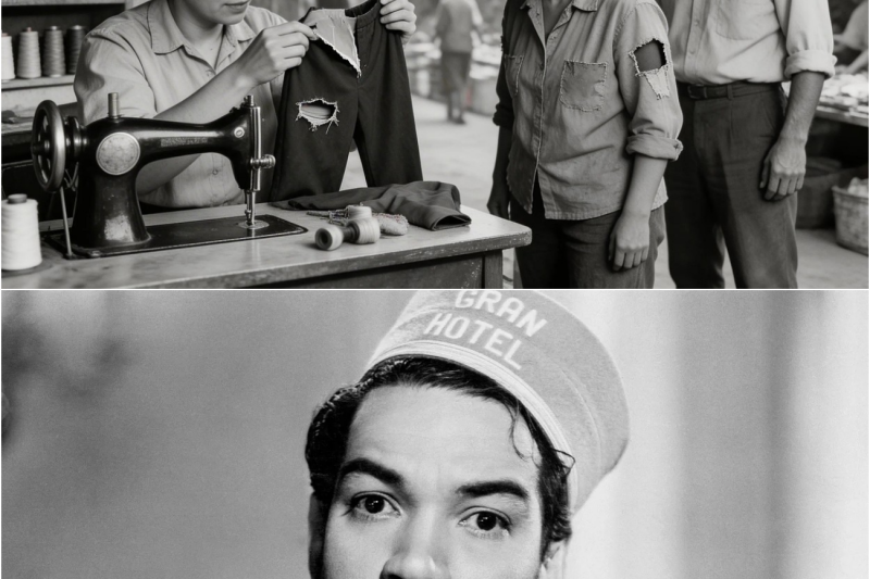 Elena remendaba uniformes escolares casi gratis—Cantinflas preguntó cómo sobrevivía y se QUEBRÓ