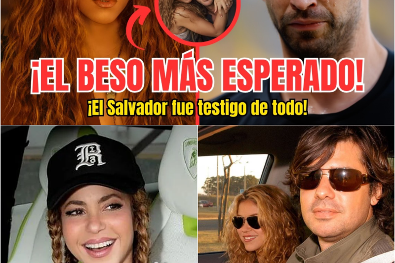 El beso que paralizó al mundo: Shakira y Antonio de la Rúa desatan la locura colectiva en El Salvador con un inesperado y apasionado reencuentro público