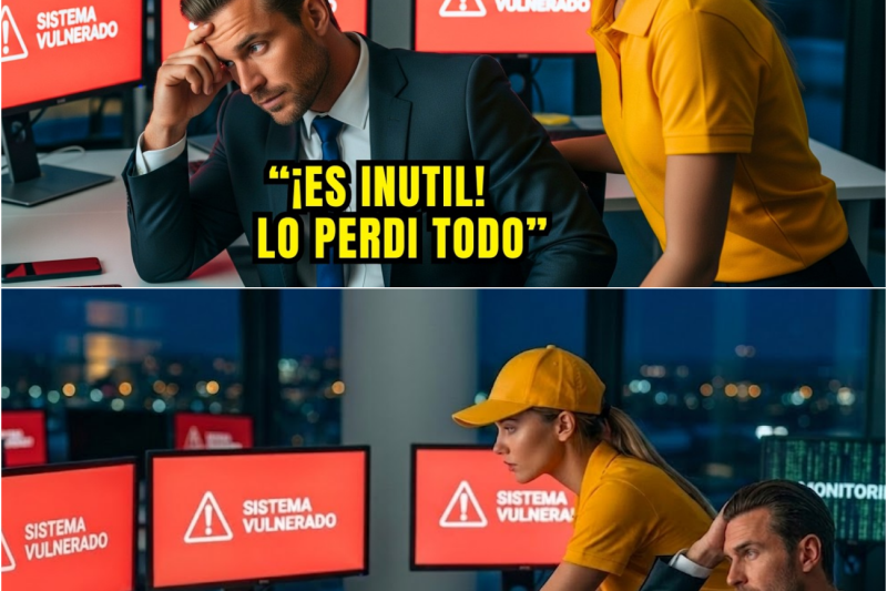 El Millonario quedó arruinado… hasta que llegó la repartidora e hizo lo que ningún programador pudo