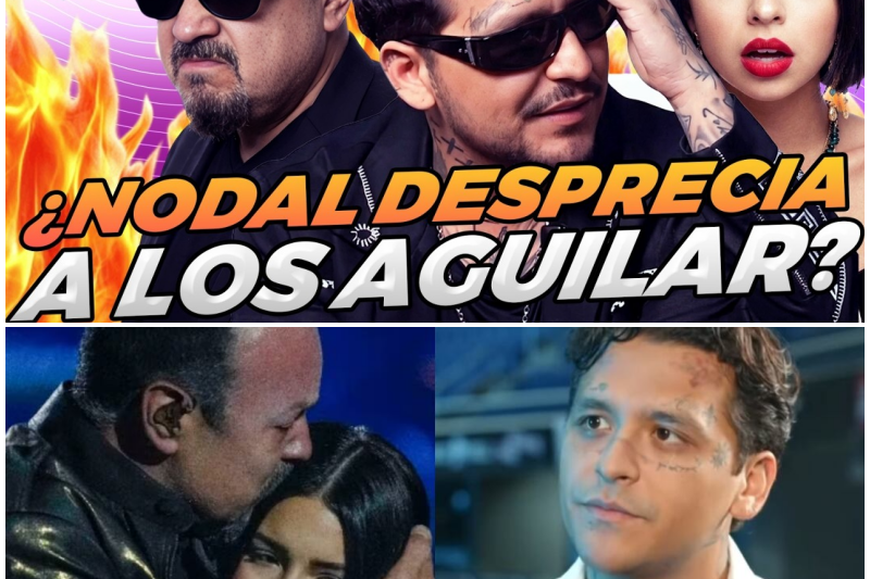 ¡El Desprecio Público Que Sacude a la Dinastía! Christian Nodal Humilla a Ángela y a los Aguilar al Borrar su Legado