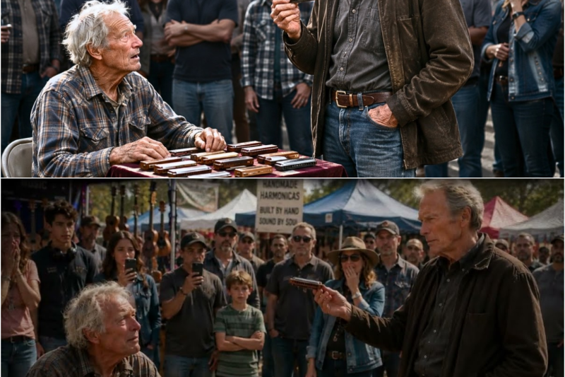 Nobody Wanted His Handmade Harmonica — Until Clint Eastwood Played ONE!