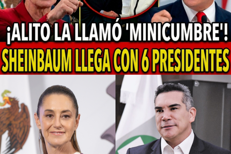 El Fracaso de la “Minicumbre”: Cómo Claudia Sheinbaum Desarmó la Hipocresía de Alito Moreno y Reconquistó Europa