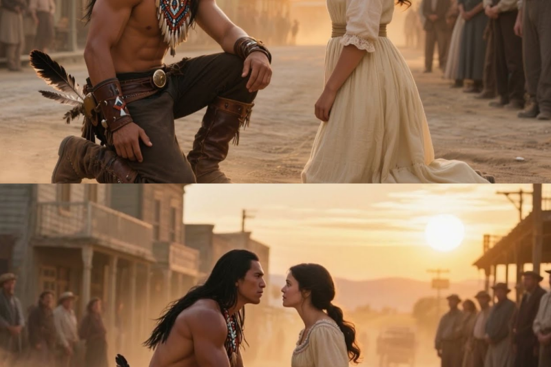 “At 19, She Was Forced to Marry an Apache — But His Wedding Gift Silenced the Whole Town”