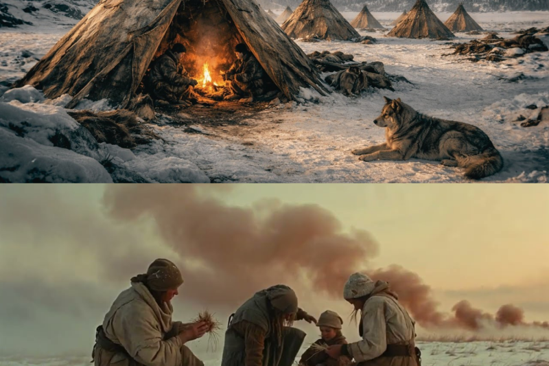 Cómo los nativos americanos construían y vivían en tipis a -30 °C | Human Craft Documental