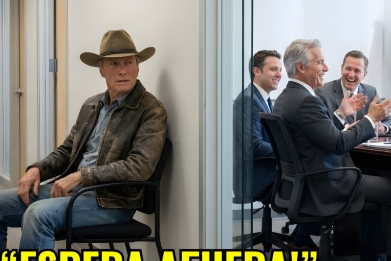 Dejan ESPERANDO a Clint Eastwood… Minutos Después DESPIDE a Todos