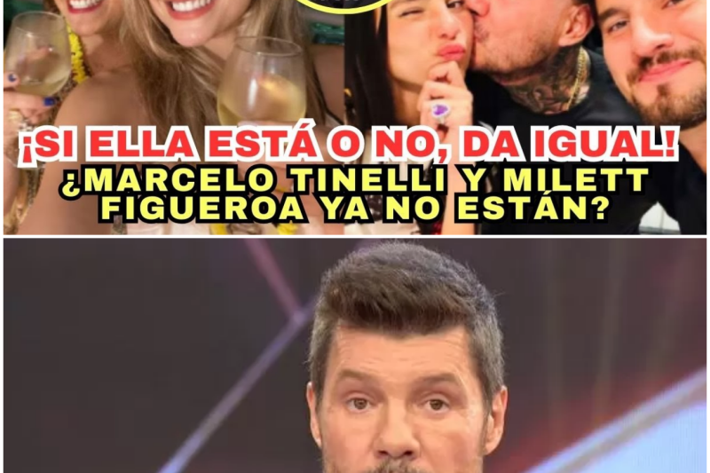 El Misterio del “Dólar Blue”: La Verdad Oculta Detrás de la Inestable Relación entre Marcelo Tinelli y Milett Figueroa