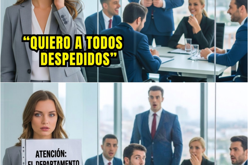 Le dijeron a la CEO que esperara fuera de una reunión — segundos después, ella despidió a todos