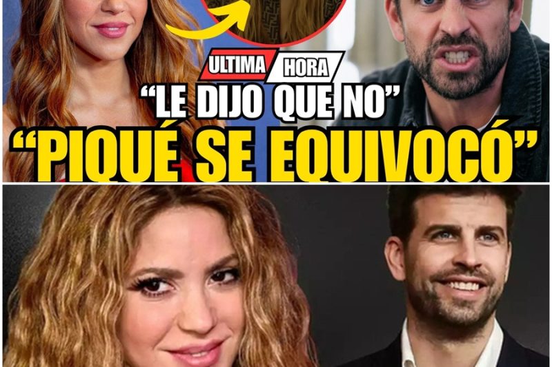  SHAKIRA DICE NO A PIQUÉ Y LO QUE INTENTÓ HACER LO CAMBIA TODO -d