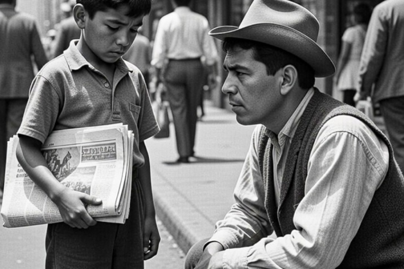 Un HUÉRFANO vendía periódicos para sobrevivir— Cantinflas descubrió el motivo real y LO CAMBIÓ TODO