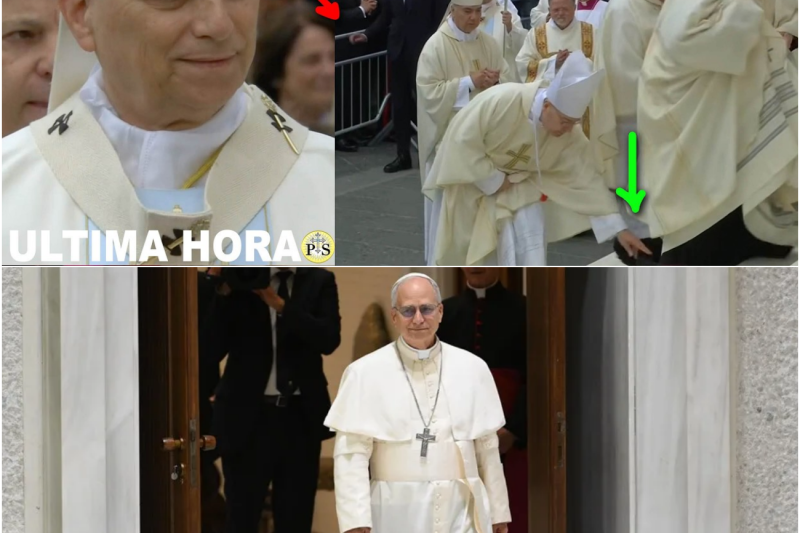 LA SONRISA SANTA DEL PAPA LEÓN: EL INESPERADO INCIDENTE QUE CONMOVIÓ A POMPEYA DURANTE LA FIESTA DE LA VIRGEN