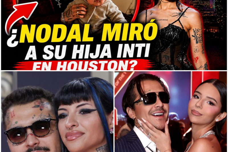 El Encuentro Secreto en Houston: Nodal Visita a Cazzu Mientras Majo Aguilar Eclipsa a la Dinastía en la Presidencia