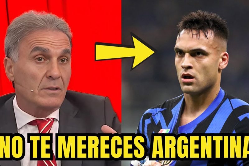 Lección de dignidad: El día que Lautaro Martínez confrontó a Rugeri y sanó la grieta del fútbol argentino