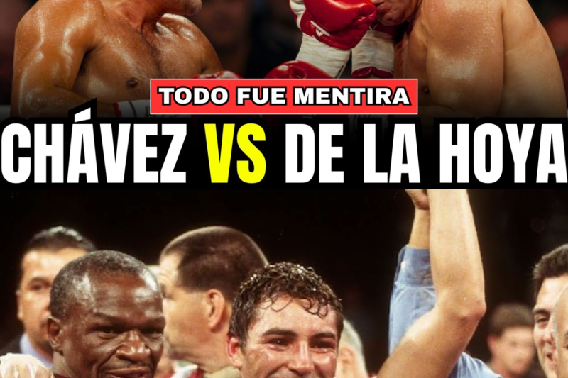 LA VERDADERA RAZÓN por la que CHÁVEZ SE DEJÓ GANAR por DE LA HOYA y que han OCULTADO más de 30 AÑOS