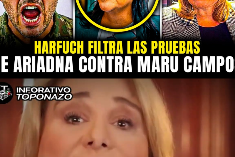 HARFUCH FILTRA Como ARIADNA MONTIEL TRAICIONA a MARU CAMPOS y la CONDENA