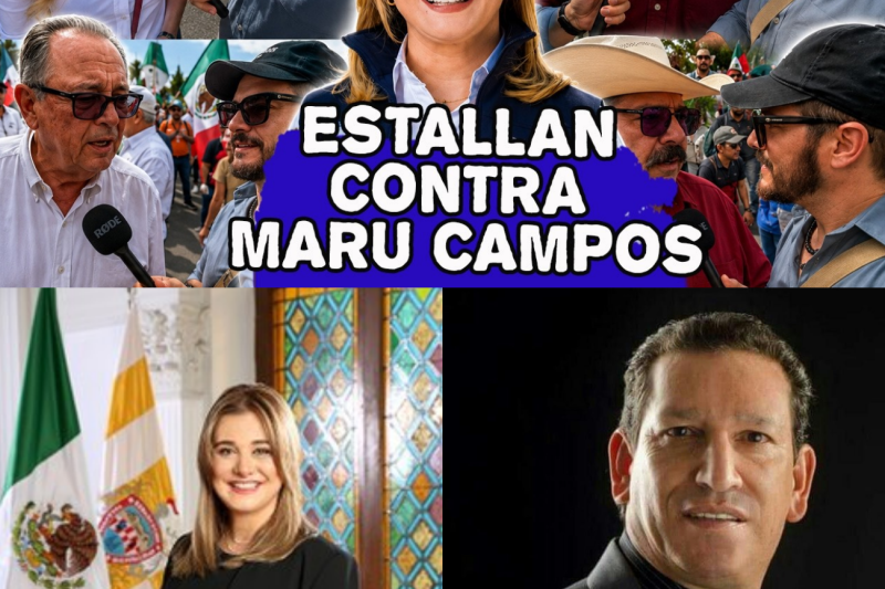 Estallido social en Chihuahua: Ciudadanos exigen el desafuero de Maru Campos entre acusaciones de corrupción y presunta injerencia de la CIA