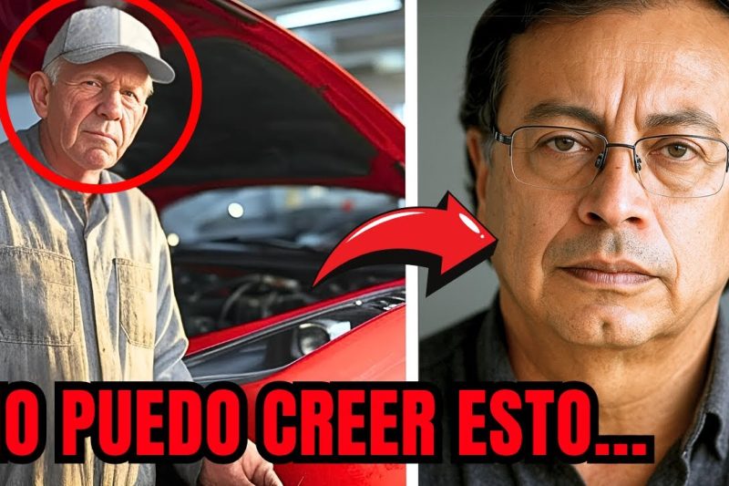 El taller de la dignidad: El humilde mecánico anciano que reparó el auto de Gustavo Petro y recibió la sorpresa de su vida