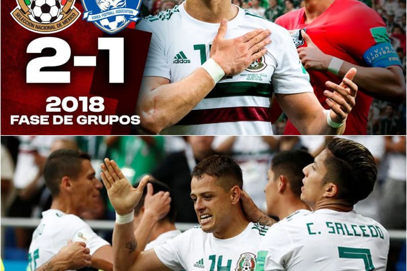 Corea del Sur 1-2 México 🏆 Rusia 2018 🎙️ Narración TV AZTECA