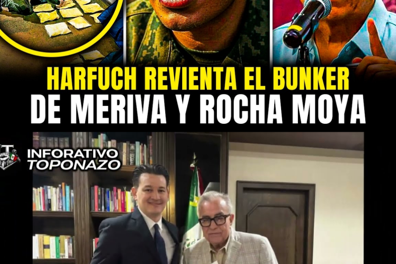 HARFUCH PERFORA el BÚNKER donde MÉRIDA GUARDABA los MENSAJES que ACORRALAN a ROCHA MOYA