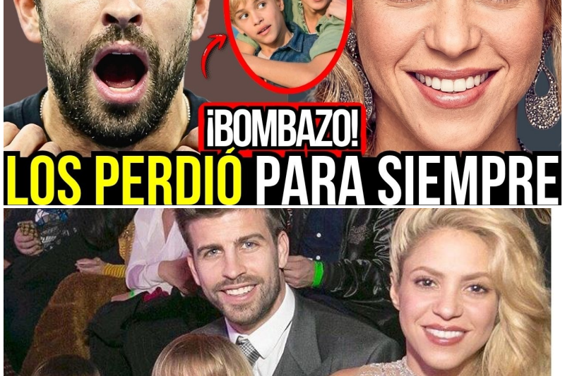 ¡BOMBAZO! Piqué Pierde a Sus Hijos Frente al Mundo y No Hay Demanda Que Pueda Evitarlo