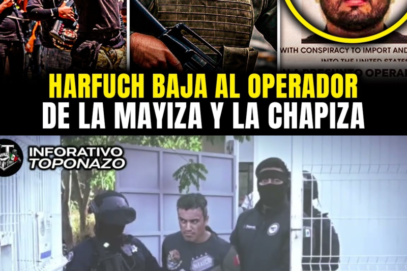 HARFUCH ATACA al OPERADOR CLAVE de la CHAPIZA y la MAYIZA tras EMBOSCADA a POLICIAS en COLIMA