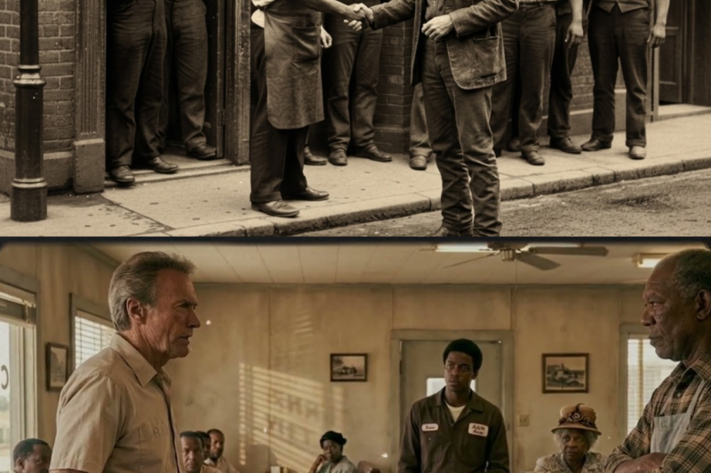 Clint Eastwood entró a un LOCAL “SOLO PARA NEGROS” y lo que hizo dejó al Dueño en LAGRIMAS