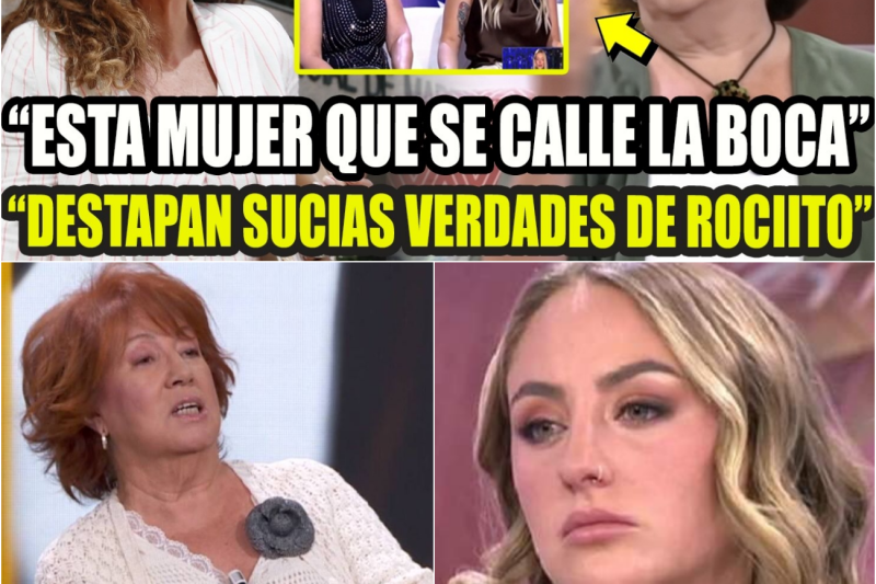 ¡ROCÍO CARRASCO DETONADA!: ROSA VILLACASTÍN, ROCÍO FLORES Y RAQUEL MOSQUERA SE UNEN PARA DESTAPAR LAS GRANDES MENTIRAS SOBRE PEDRO CARRASCO Y EL NEGOCIO DETRÁS DE SU DOCUMENTAL