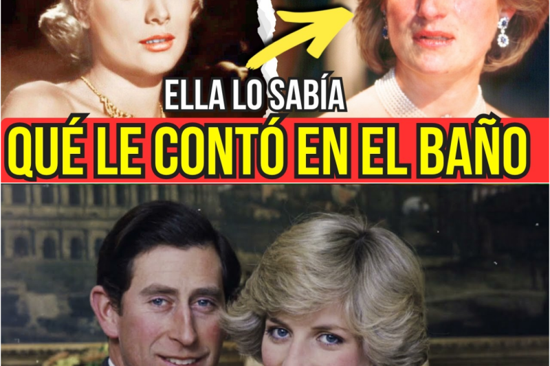 La FRASE Que Grace Kelly Le SUSURRÓ a Diana en un BAÑO