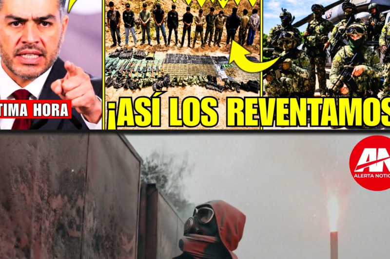 ¡HARFUCH CAZA al ALCALDE de SAN LUIS POTOSI con ARMAMENTO de USO EXCLUSIVO MILITAR y DINERO! 
