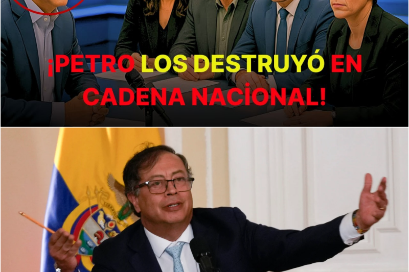 Gustavo Petro HUMILLA a 4 periodistas en vivo — Revela sus SECRETO más sucio