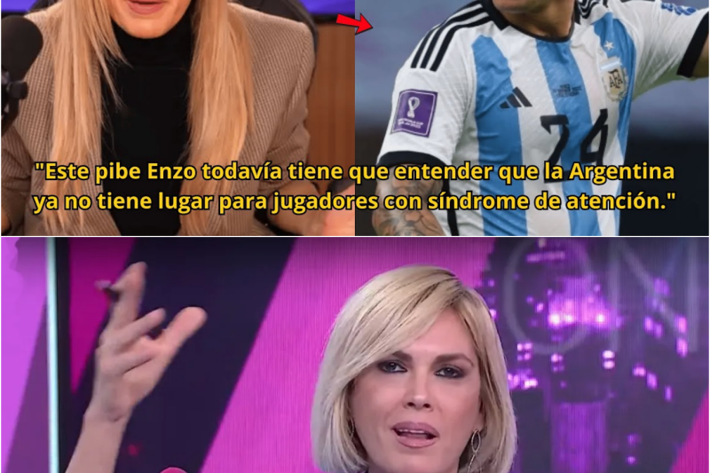 ¡Estalló todo! Enzo Fernández enfrenta a Viviana Canosa en vivo y la deja en ridículo
