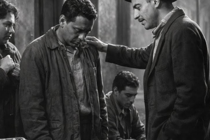 Una FAMILIA POBRE iba a PERDERLO TODO una noche, Cantinflas llegó y les CAMBIÓ LA VIDA para siempre