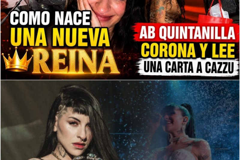 El emotivo renacer de una estrella: AB Quintanilla corona a Cazzu como la nueva reina en una noche histórica en Houston