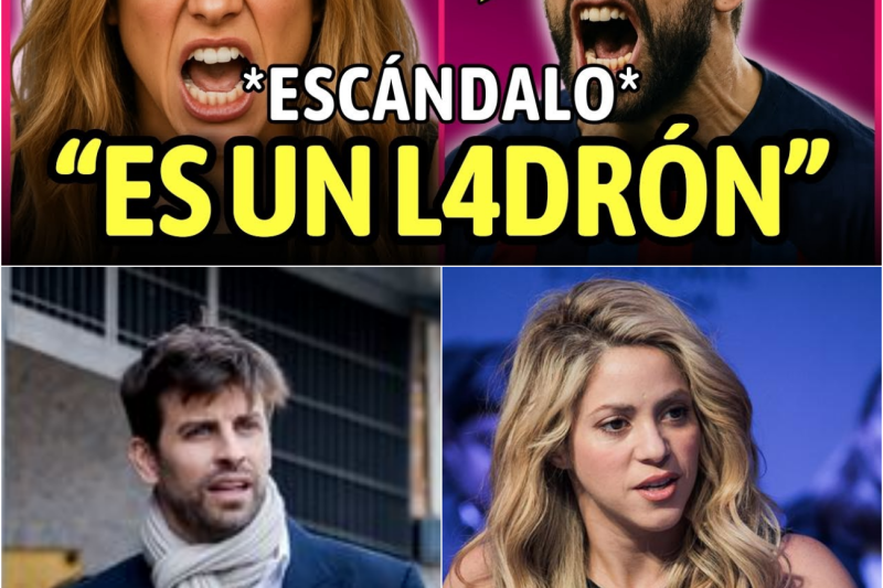 ¡BOMBAZO! PIQUÉ ACUSADO DE ESTAF4. Shakira lo denuncia por la CRISIS MILLONARIA. ¡A PRISIÓN!