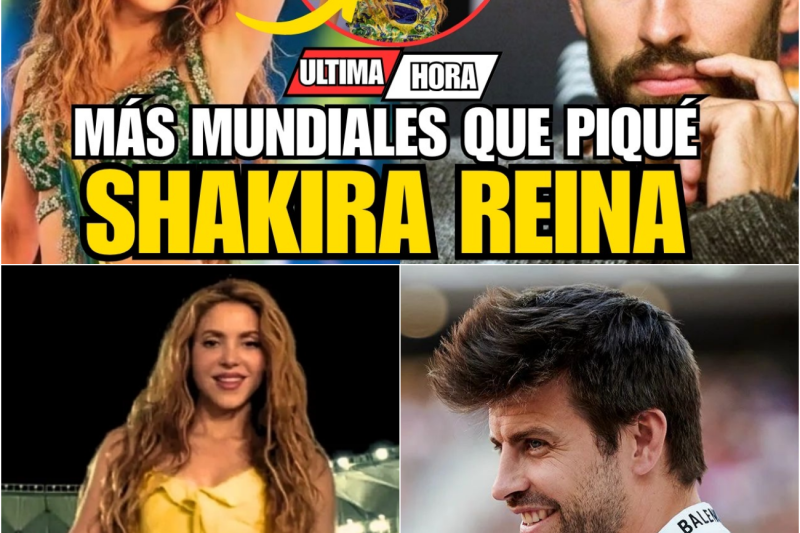 SHAKIRA VUELVE AL MUNDIAL Y EL TITULAR QUE HUNDE A PIQUÉ SE HACE VIRAL