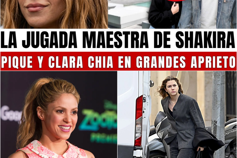 La jugada maestra de Shakira en Barcelona: Ejecución judicial inminente pone en jaque a Piqué y Clara Chía ante una crisis financiera inesperada