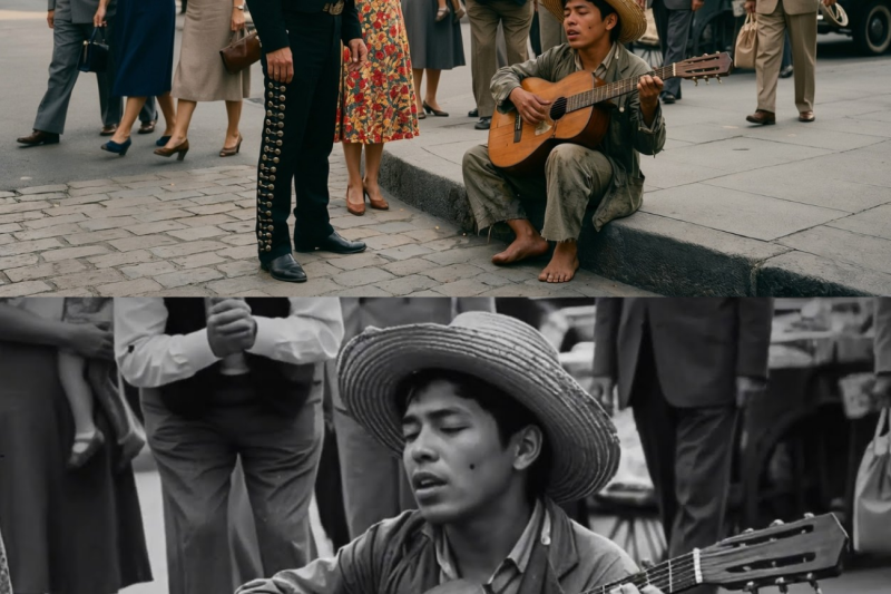 Un Niño de la Calle tocaba “México Lindo y Querido” — Cuando, de repente, Jorge Negrete apareció