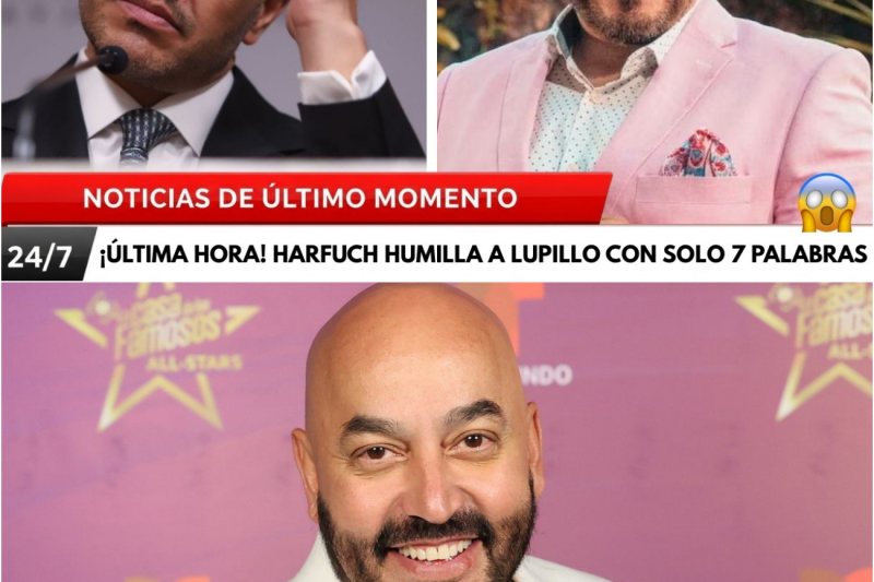 Lupillo Rivera acusa a Harfuch en programa nacional… ¡y termina humillado con una sola frase!