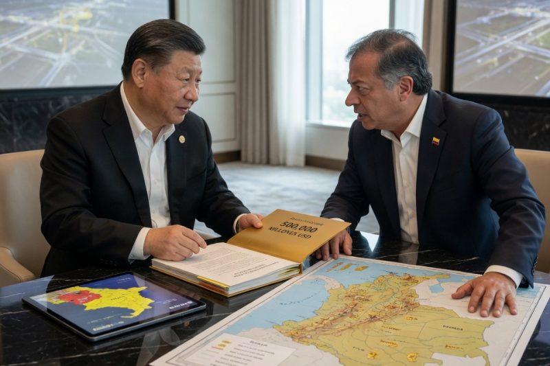 Un presidente vio un mapa de su país marcado en dorado y una oferta de 500,000 millones; al leer la letra chica, entendió que el verdadero precio no estaba escrito en dólares.