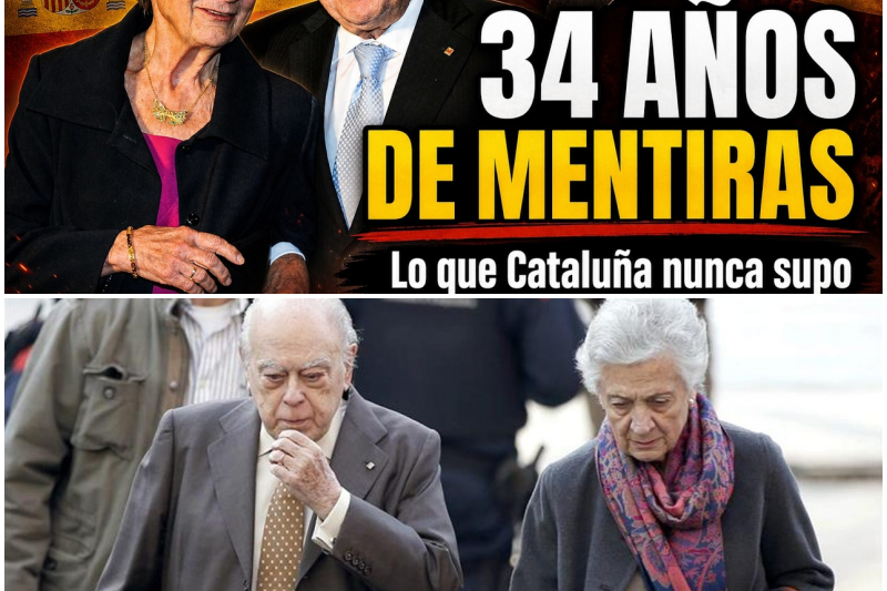 Jordi Pujol y Marta Ferrusola: La gran traición de 34 años y el imperio de mentiras que la familia intocable nunca quiso confesar
