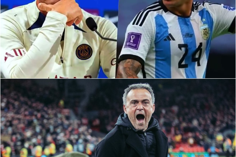 Enzo Fernández destruye a Luis Enrique por sus palabras: “¡Hablá de los tuyos, no de mí!.”