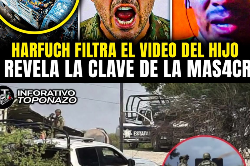 HARFUCH FILTRA VIDEO del HIJO y REVELA el MOVIL del CRIMEN de la MASACRE de TEHUITZINGO