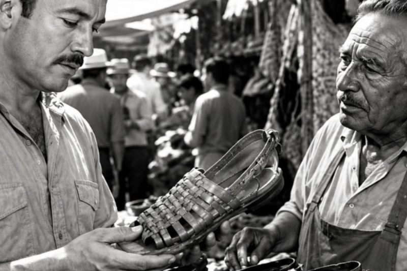 Nadie quería sus huaraches de cuero — Hasta que Pedro Infante los usó en su última película