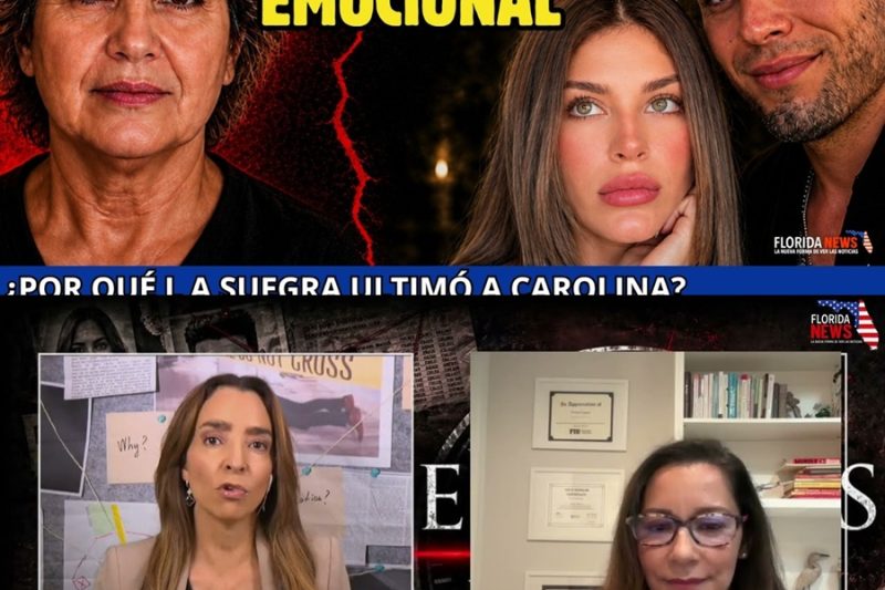 El escalofriante asesinato de Carolina Polanco captado en cámara: Una suegra, seis balazos por la espalda y 18 horas de un oscuro pacto familiar.