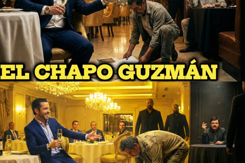 Un Rico Se Burló De Un Pobre Y El Chapo Hizo Una Seña — Y Su Risa Se Apagó Para