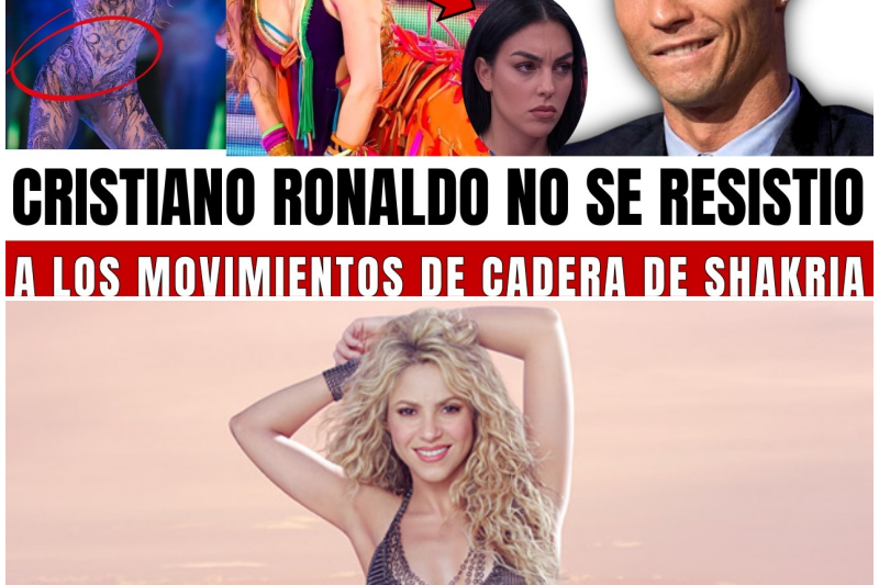 El Instinto Que Traicionó al Hombre de Hielo: La Verdad Oculta Detrás de la Reacción de Cristiano Ronaldo ante Shakira y la Magistral Respuesta de Georgina