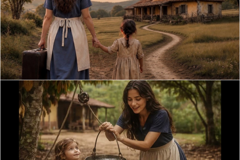 Abandonada Junto A Su Niña, Heredó La Finca De Su Bisabuela… Y Tuvo Que Cultivar Para Sobrevivir
