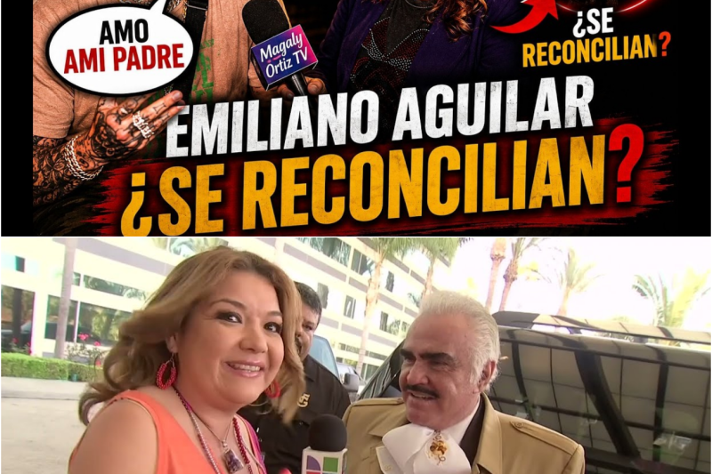 Emiliano Aguilar rompe el silencio sobre la reconciliación con Pepe Aguilar y defiende el talento de su familia ante las polémicas